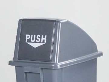 Tampa push cinza