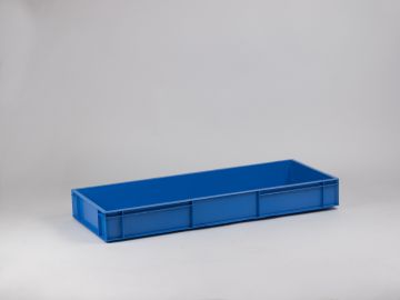 Caixa empilhável 1000x400x120 mm, azul