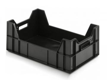 Caixa empilhável 600x400x230 mm para criação de insetos