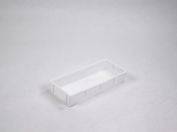 Caixa higiénica empilhável 380x170x65 mm 3L, branco