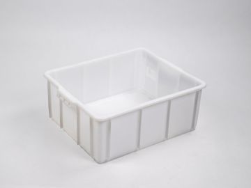 Caixa higiénica empilhável 520x420x200 mm 30L, branco