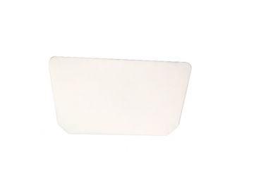 Raspador de mão Flexi 230x118 mm branco