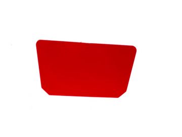 Raspador de mão Flexi 230x118 mm vermelho