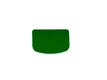 Raspador de mão Flexi 150x97 mm verde