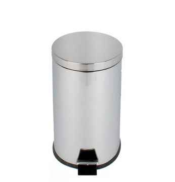 Balde em inox com pedal 20 L ø292x445 mm (por unidade)