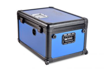 Mala de transporte Carregar e Sincronizar 690x485x400 mm com cestos para 16 tablets