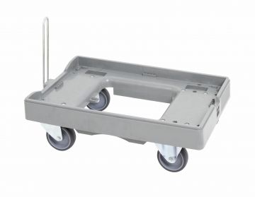 Plataforma com sistema de acoplamento 600x400 mm cinza