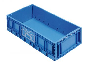 Caixa rebatível industrial 59 L 800x400x230 mm (por unidade)