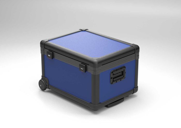 Mala de Transporte para Carregamento para 16 Tablets, azul