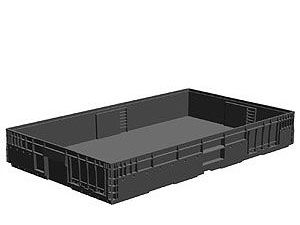 Caixa DC-MLT 1000x600x128 mm cinza (por unidade)