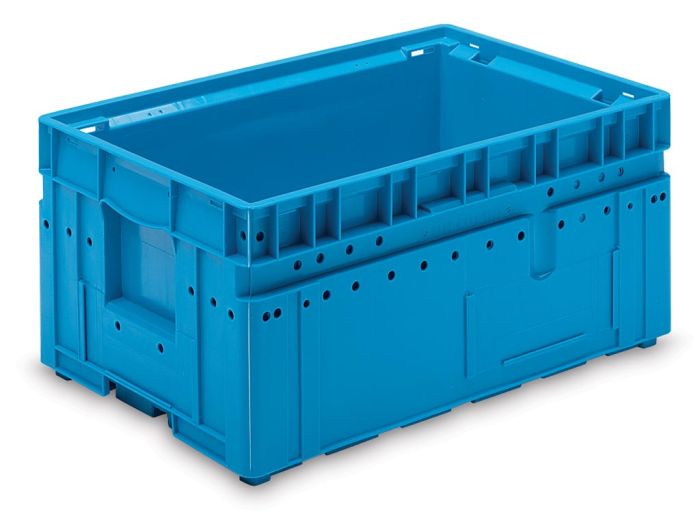 Segunda escolha caixa empilhável heavy-duty 43 litros