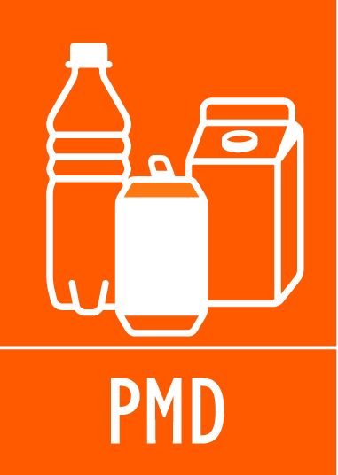 Conjunto autocolantes para ecosort PMD aranja