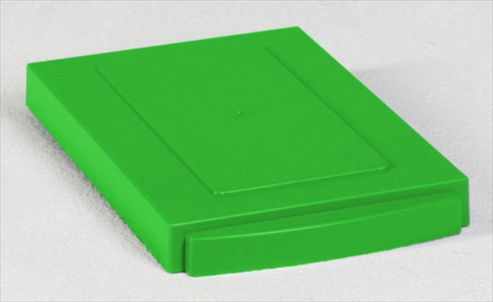 Tampa com fixação a módulo 300x200 mm, verde
