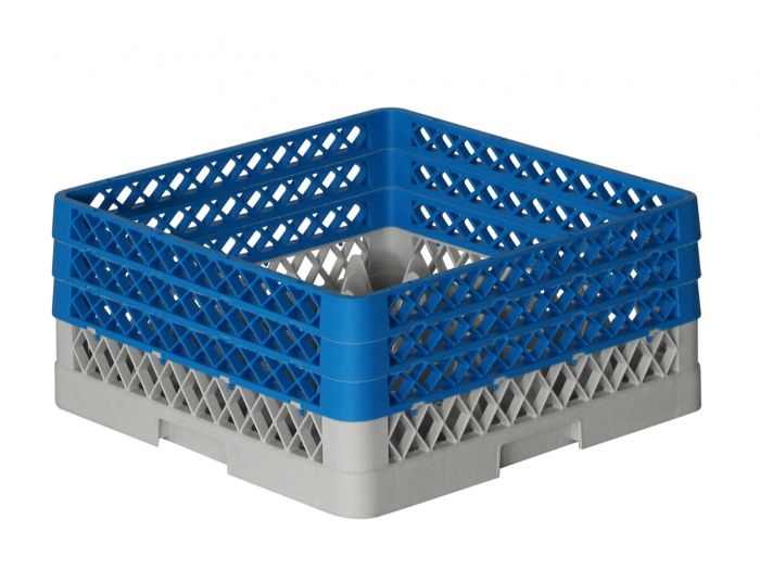 Tabuleiro perfurado 500x500x220 mm com 25 compartimentos (por unidade)