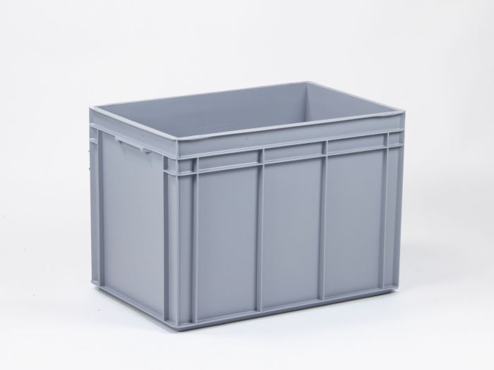 Caixa E-line empilhável 600x400x425 mm 90L com pegas fechadas