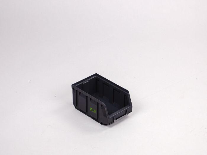 Caixa de bico 1,0 L 167/140x105x82 mm, preto