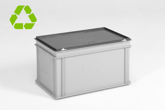 Caixa E-line 60L com tampa cinza