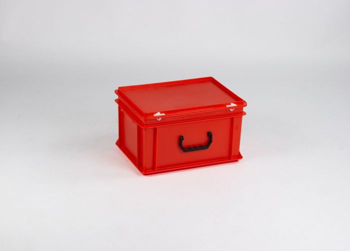 Mala E-line 20 L 400x300x235 mm c 1 pega, vermelho, euronorma
 (por unidade)