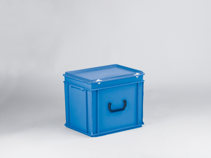 Mala E-line 30 L 400x300x330 mm c 1 pega, azul, euronorma
(por unidade)