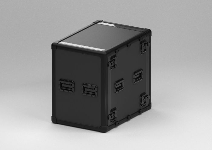 19" Mala Exo Rack 14U, 574 x 804 x 750 mm, porta dupla