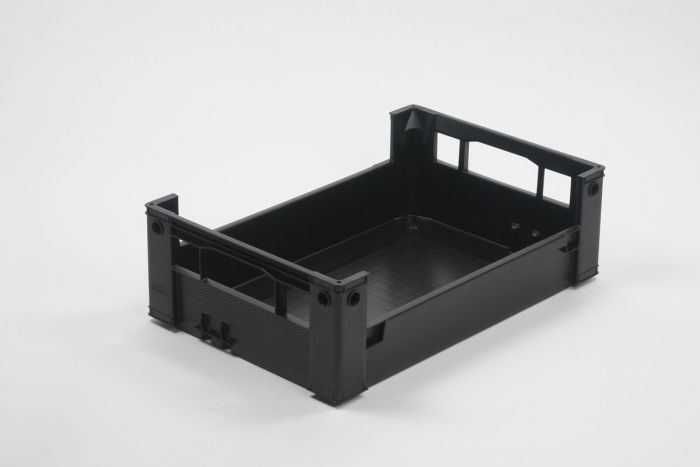 Caixa empilhável para criação de insetos 600x400x190/110 mm