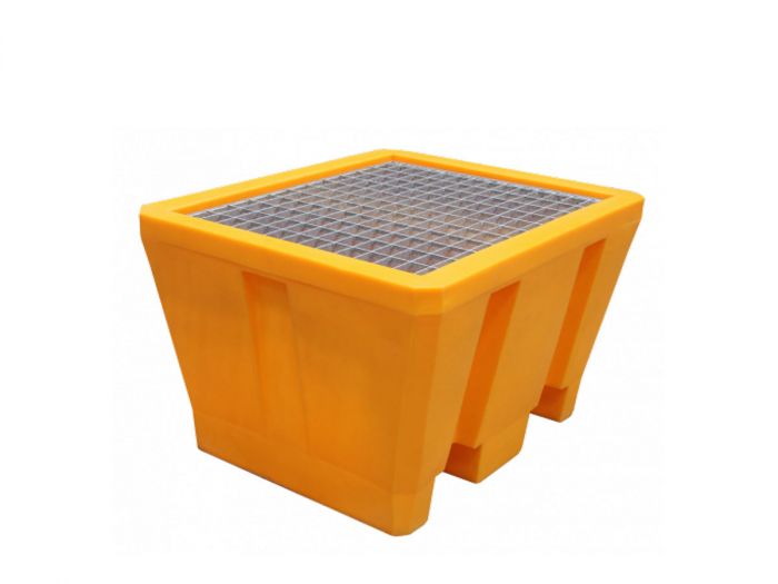 Bacia de retenção 225L, 925x755x555 mm com grelha