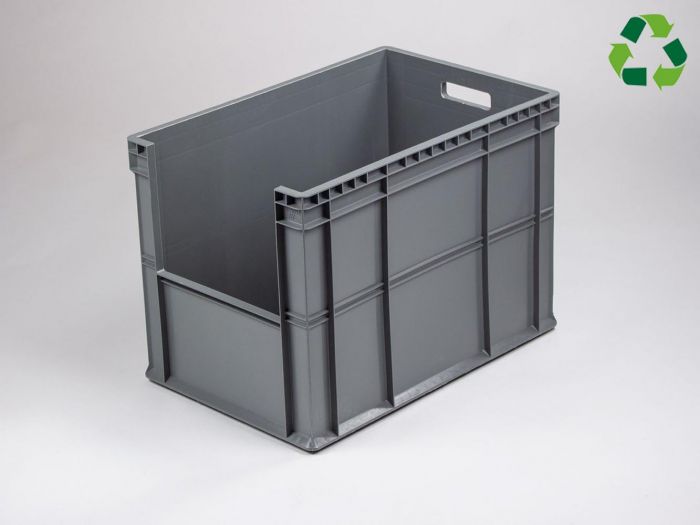 Storebin E-line Caixa de armazém, 600x400x425 mm, 88L abertura frontal
