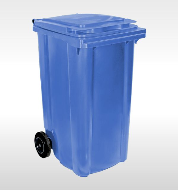 2-Wheel container 240L, blue