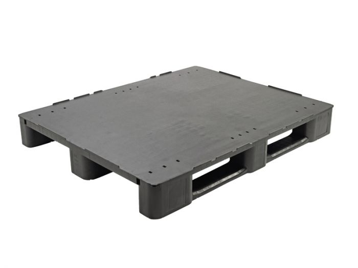 Mepal E-line palete c/3 patins, 1200x1000x145 mm piso fechado