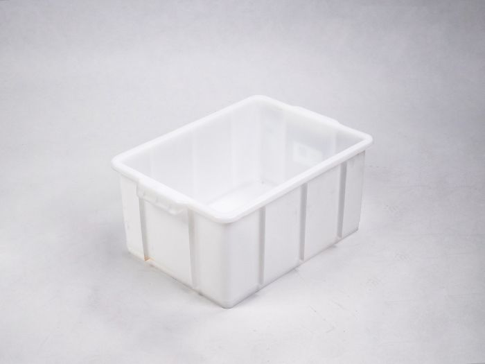 Caixa higiénica empilhável 450x315x200 mm 20L, branco