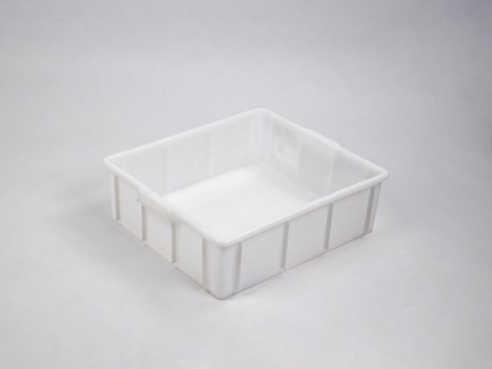Caixa higiénica empilhável 480x410x140 mm 20L, branco