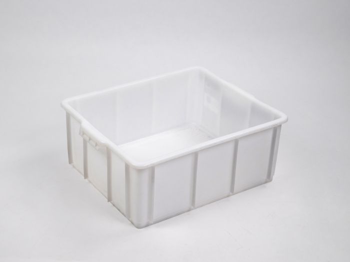Caixa higiénica empilhável 520x420x200 mm 30L, branco
