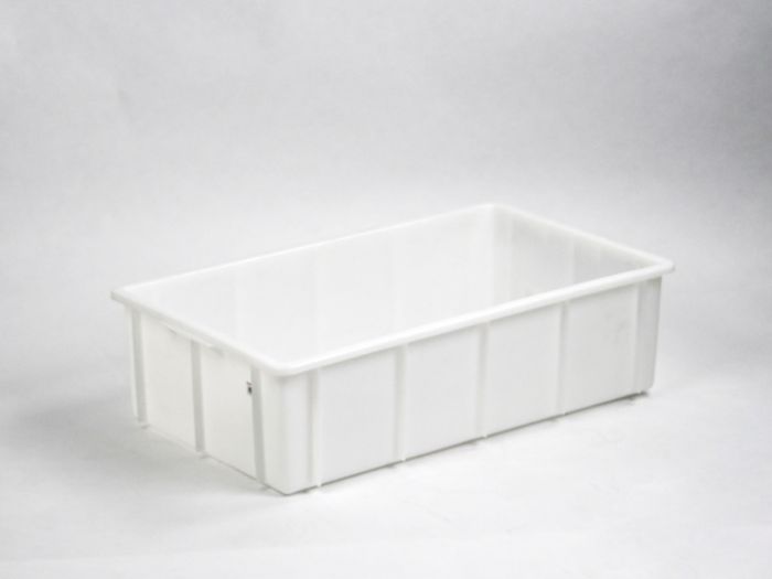 Caixa higiénica empilhável 740x440x210 mm 56L, branco