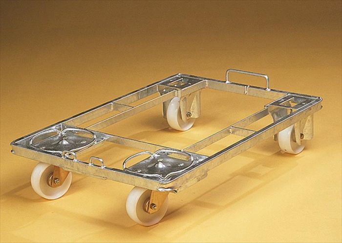 Plataforma rolante para caixa de pão WA600 com suporte de exposição